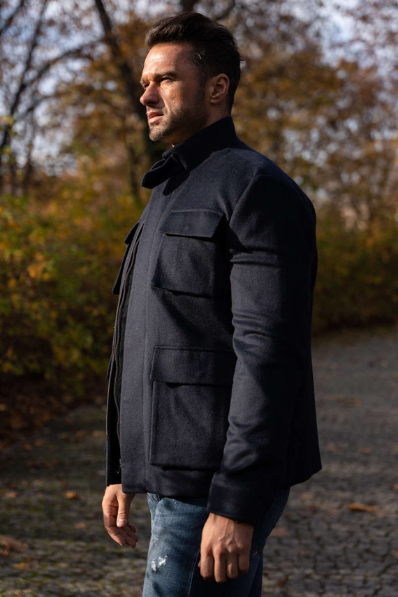 Man’s Jacket with shearling lining 
